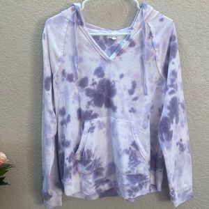 Maurice’s Purple Tie Dye Pullover